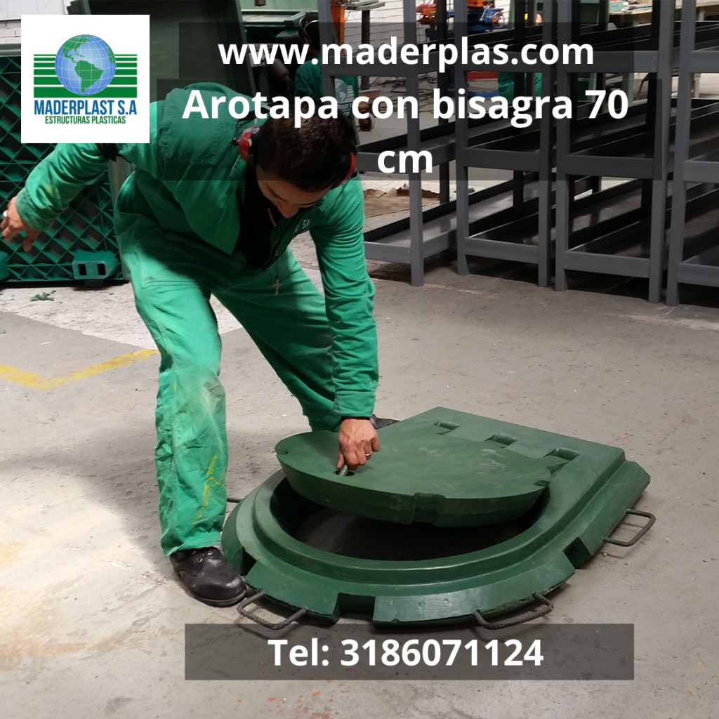 Tel: 3153206309 Tapa bisagra de alcantarillado maderplast