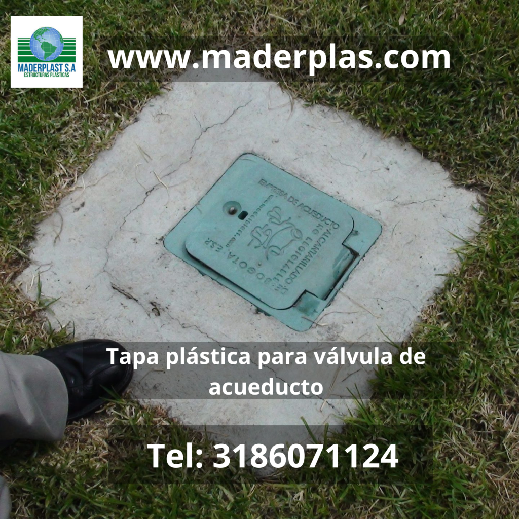 Tel 3153206309 Tapa de válvula totalizadora plástica en polipropileno universal. Diseñada específicamente para acueductos y redes de agua potable, esta tapa ofrece protección duradera, resistencia mecánica y anticorrosiva. Su material en polipropileno plástico universal garantiza una solución eficiente, ligera y de larga vida útil, perfecta para entornos subterráneos e infraestructuras urbanas